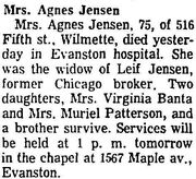 Jensen-Agnes obit 001a