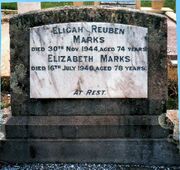 Elijah Reuben Marks and Elizabeth Christie