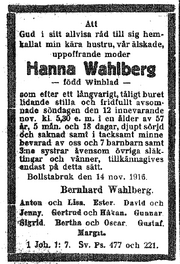 Winblad-Johanna 1916 funeral