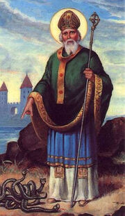 St-patrick-banising-snakes