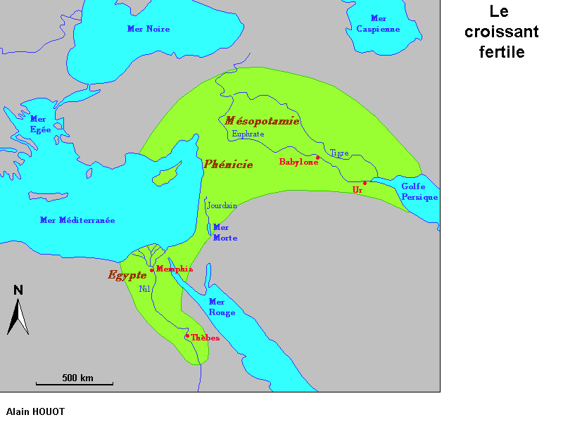Fleuves De Mesopotamie Le Tigre Et L
