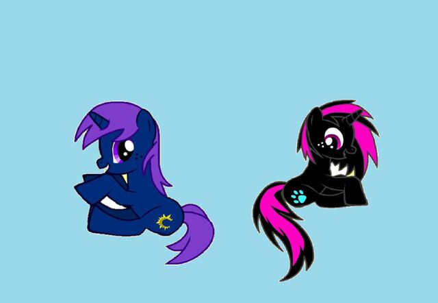 File:Nightmare and neon are now unicorns!.jpg