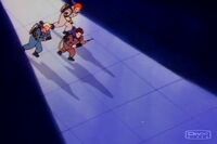 Ray enters again