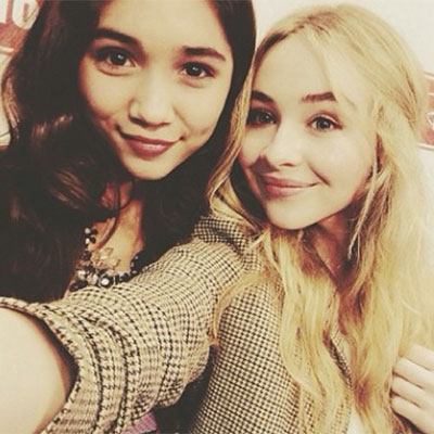 Image - Rowan-blanchard-sabrina-carpenter-girl-meets-world-instagram ...