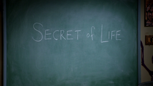 Secret of Life - Matthews' History Class Chalkboard (World of Terror 3)