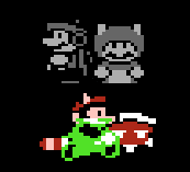 Glitched SMB3 Suits