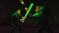 Hal fights Kilowog