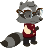 Lg Mr Raccoon