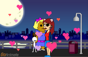 Cherry kisses his goanimate girlfriend catrena-1-