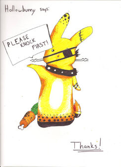 Please knock first...