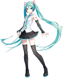 Miku v4 bundle art