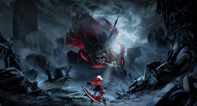 Archivo:GodEaterRageBurst2 KeyArt.jpg