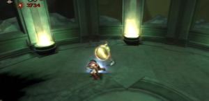 Kratos contra un hoplita blindado