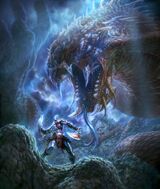 Kratos vs Criatura sobre Gaia.jpg