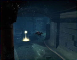 Flooded passage 6