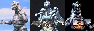 Mechagodzilla Incarnations.jpg