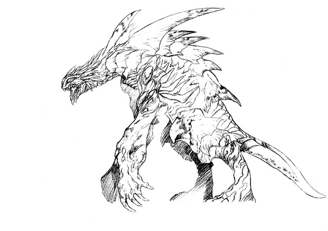 File:Concept Art - Godzilla 2000 Millennium - Orga 71.png