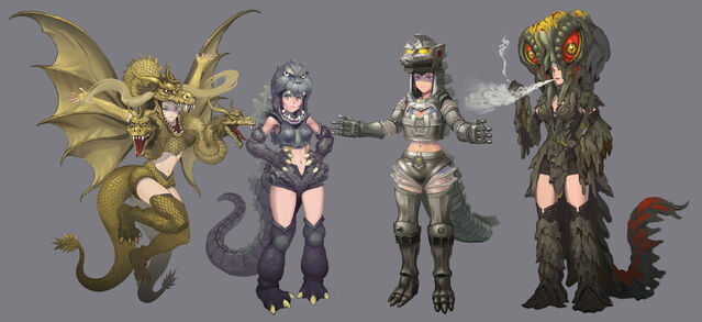 File:Random Japanese Kaiju Girls Fan Art.jpg