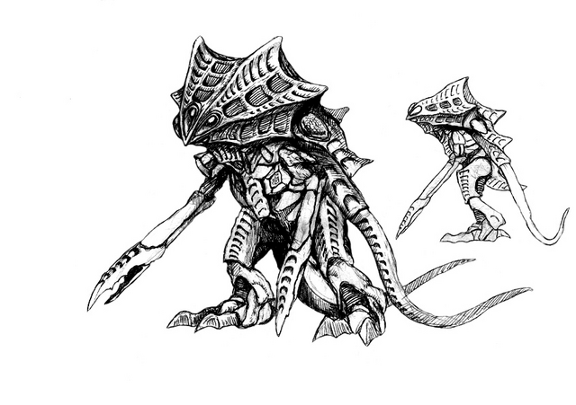 File:Concept Art - Godzilla 2000 Millennium - Orga 85.png