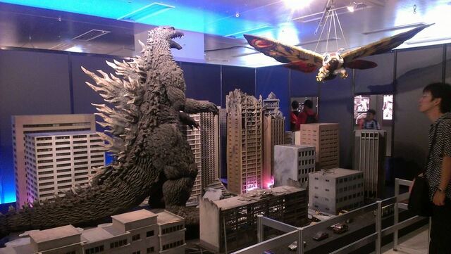 File:Great Godzilla 60 Years Special Effects Exhibition photo by Joseph Rouleau - TokyoGoji and HeiseiMosuImago.jpg