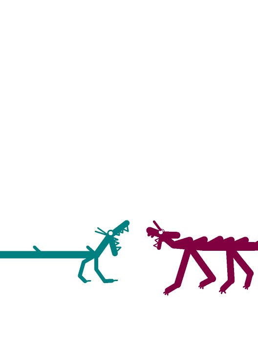 Manda vs Baragon