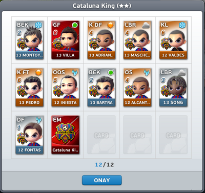 Cataluna King Takım