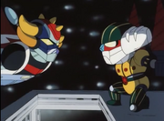 Chibi Grendizer and Kotetsu Jeeg