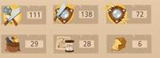 Veteran swordsman statistics