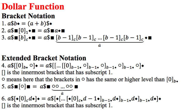 Bracket Notation New