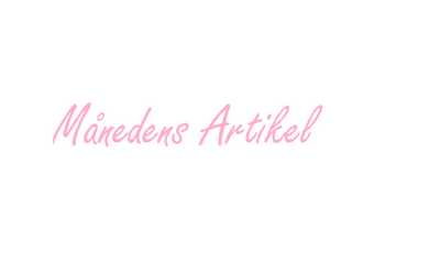 Månedens Artikel