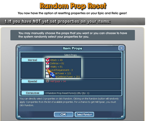 Random Prop Reset