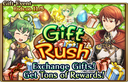 Gift Rush Banner