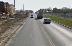 Highway 4 near Maple Ridge