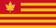 Socialist Canadian Republic Flag