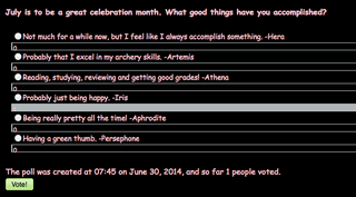 Polls - poll number nine