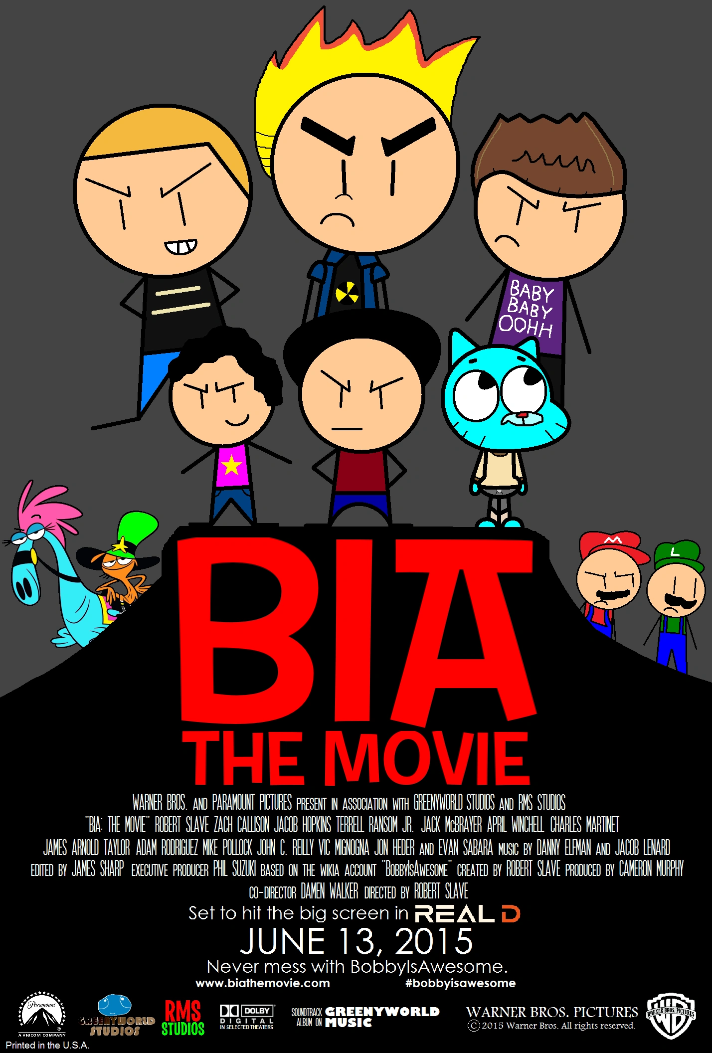 Greeny Phatom The Movie Credits