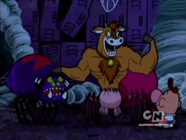 File:Arachnotaur explaining to Billy.jpg