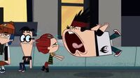 Kon screams ZOMBIES!