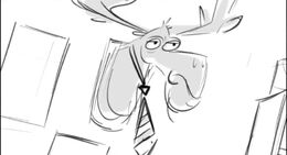 Moose Man Business Man