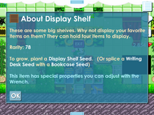 Display shelf