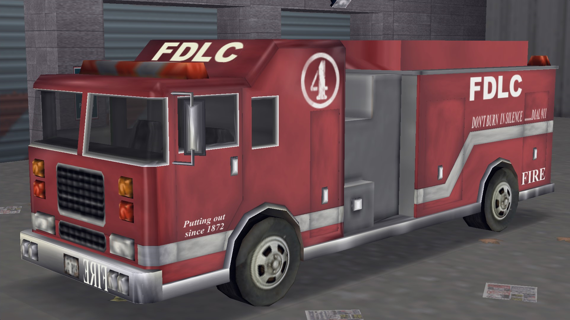 Firetruck GTA 4