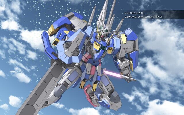 File:Gundam Avalanche Exia Sky Wallpaper Wide.jpg