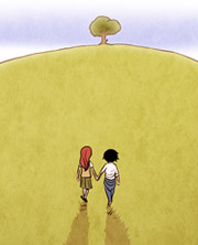 To the tree