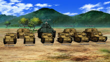 Girls-und-panzer-anzio-ova-anzio-tank-line-up