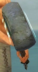 Glowing Runic Maul head