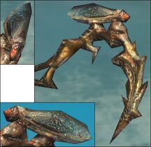Insectoid Scythe head
