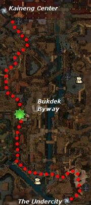 Chasing Zenmai map