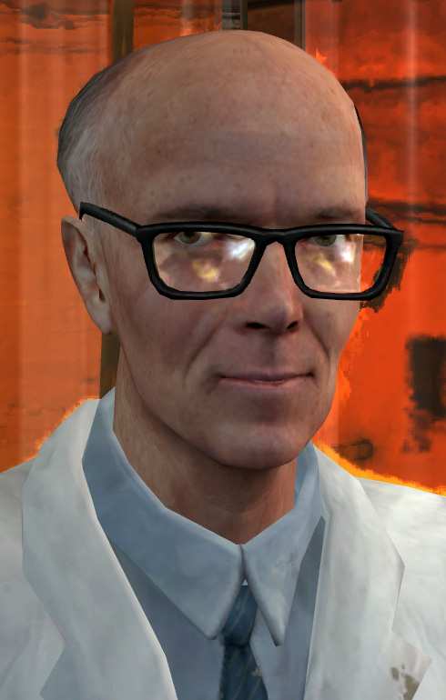 Dr. Isaac Kleiner - Half-Life 2 Minecraft Skin