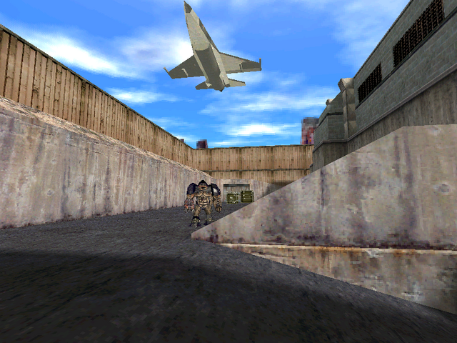 Archivo:F-16 atacando a un Alien Grunt.png