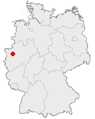 Location of Essen in North Rhine-Westphalia, Germany.png